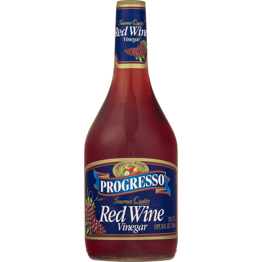 slide 4 of 9, Progresso Red Wine Vinegar, 25 fl oz