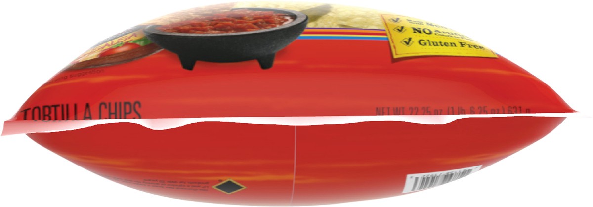 slide 2 of 12, On The Border 22.25 oz On The Border Café Style Tortilla Chips, 22.25 oz