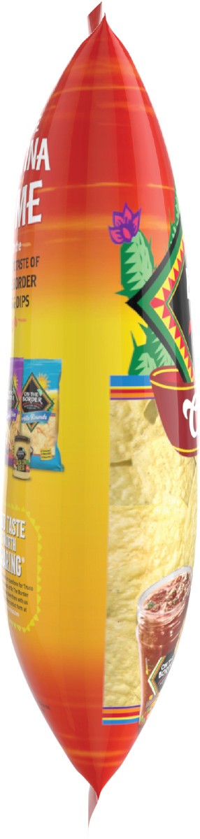 slide 7 of 12, On The Border 22.25 oz On The Border Café Style Tortilla Chips, 22.25 oz
