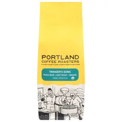 Portland Coffee Roasters Light Roast Whole Bean Organic Tanager's Song Coffee - 12 oz