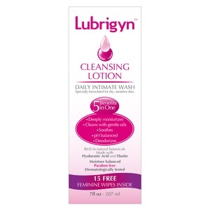 slide 1 of 1, Lubrigyn Lotion With Wipes Value Pack, 7 oz