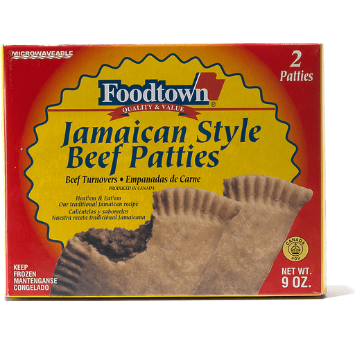 Foodtown Jamaican Style Beef Patties 9 oz Shipt