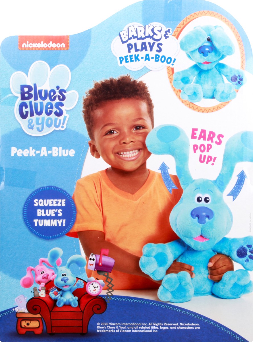 slide 6 of 9, Just Play Nickelodeon Blue''s Clues & You Peek-A-Blue Plush 1 ea, 1 ct