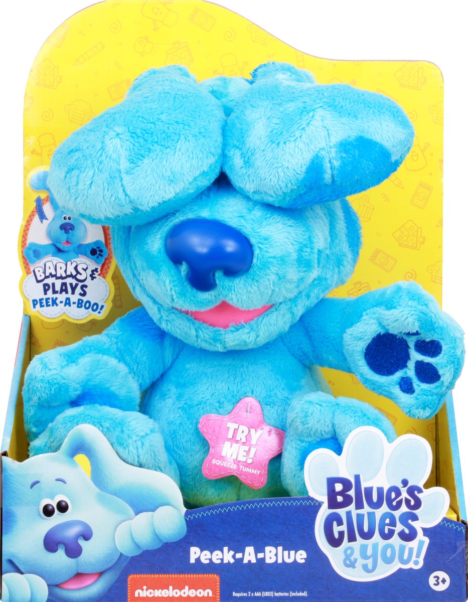slide 7 of 9, Just Play Nickelodeon Blue''s Clues & You Peek-A-Blue Plush 1 ea, 1 ct