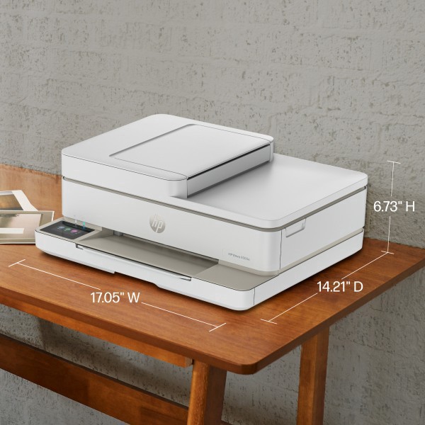 slide 7 of 10, Hp Envy 6555E Wireless All-In-One Color Inkjet Printer, Print, Scan, Copy, Duplex Printing Best For Home, 3 Months Of Free Ink (714N5A), 1 ct