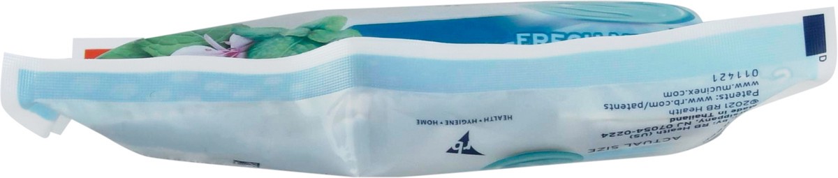 slide 3 of 9, Mucinex InstaSoothe Sore Throat + Cough Relief Alpine Herbs & Mint Flavor Medicated Drops 40 ea, 40 ct