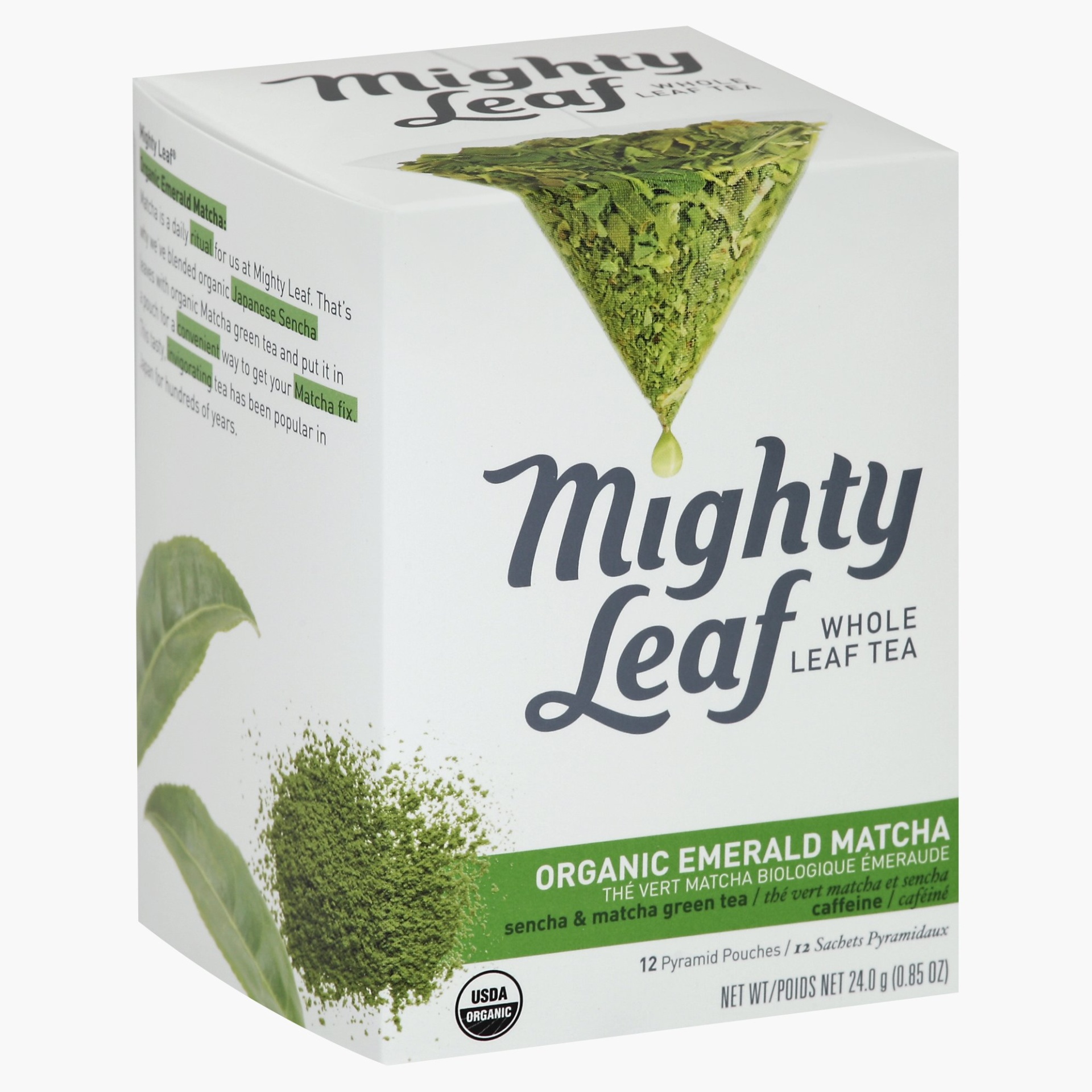 slide 1 of 1, Mighty Leaf Emerald Matcha - 12 ct, 12 ct