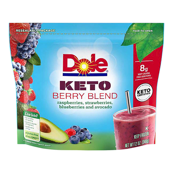 slide 1 of 1, Dole Keto Berry Blend, 12 oz