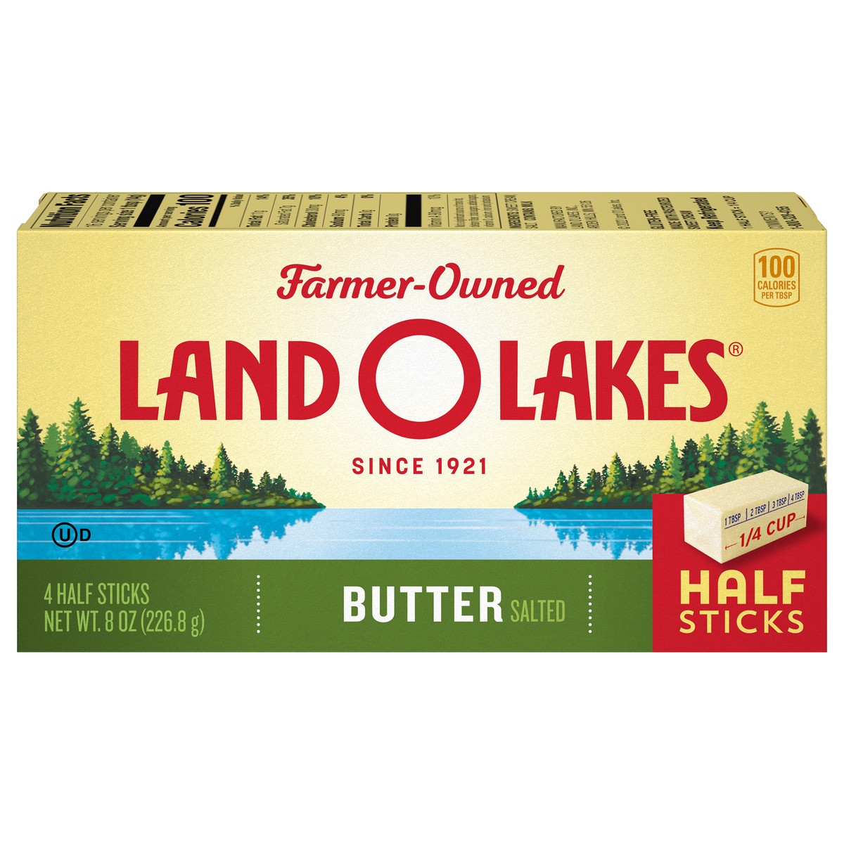 slide 1 of 9, Land O'Lakes Salted Butter, 8 oz