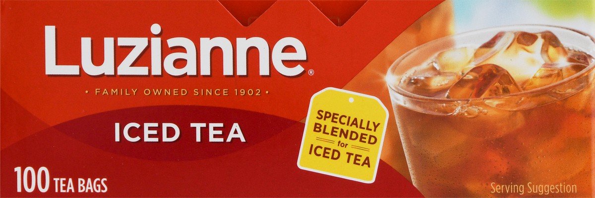 slide 9 of 13, Luzianne Iced Tea 100 Tea Bags, 8 oz