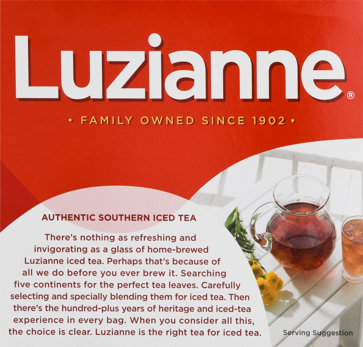 slide 10 of 13, Luzianne Iced Tea 100 Tea Bags, 8 oz