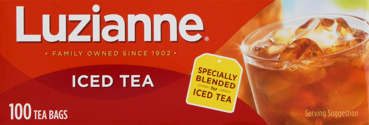 slide 7 of 13, Luzianne Iced Tea 100 Tea Bags, 8 oz