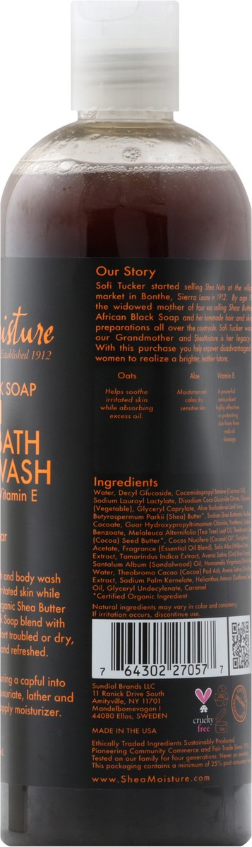 slide 8 of 10, SheaMoisture Bubble Bath & Body Wash 16 oz, 16 oz