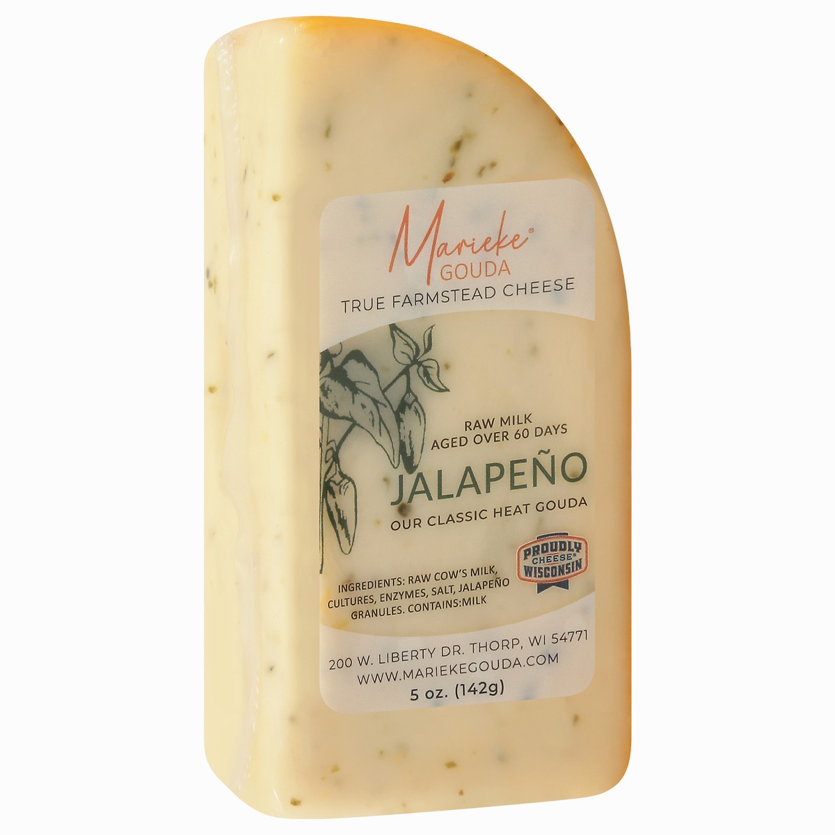 slide 10 of 11, Marieke Gouda Cheese, Jalapeno, 5 oz