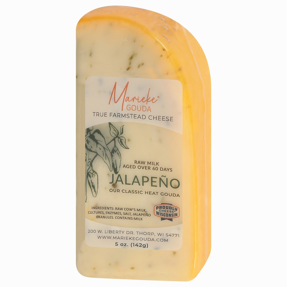 slide 3 of 11, Marieke Gouda Cheese, Jalapeno, 5 oz