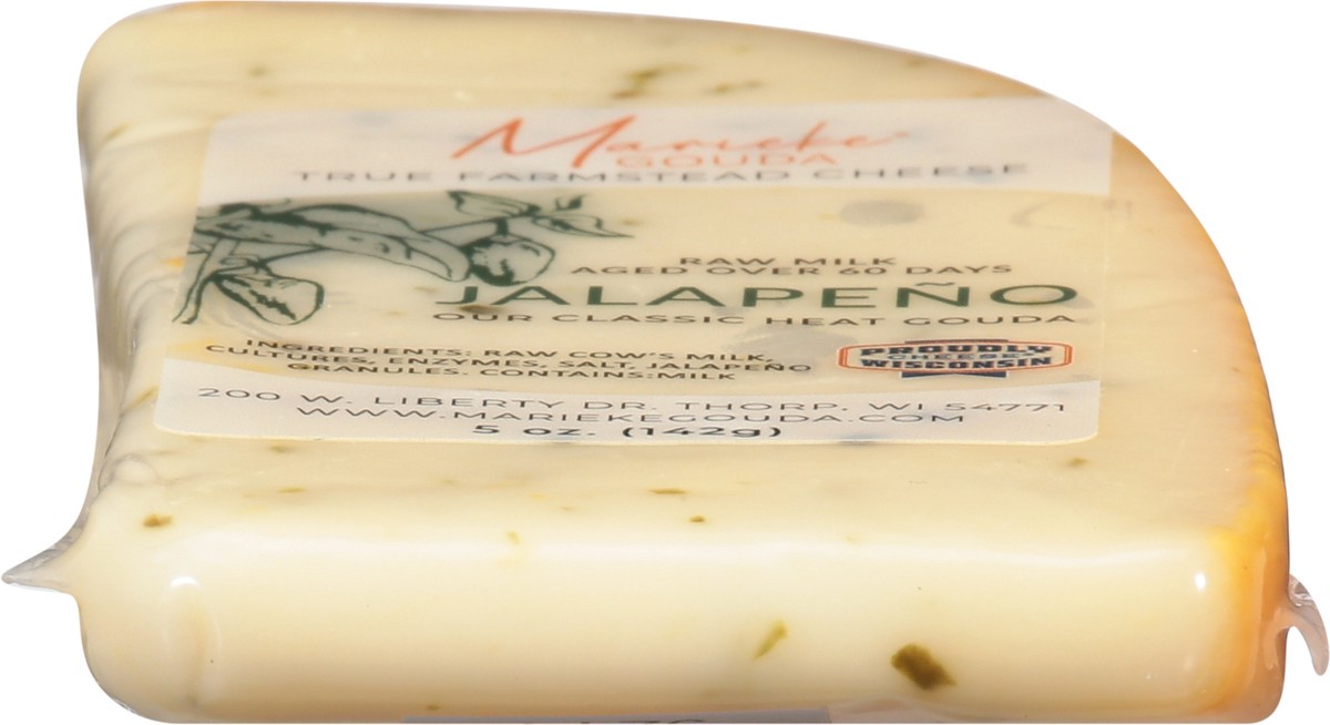 slide 11 of 11, Marieke Gouda Cheese, Jalapeno, 5 oz