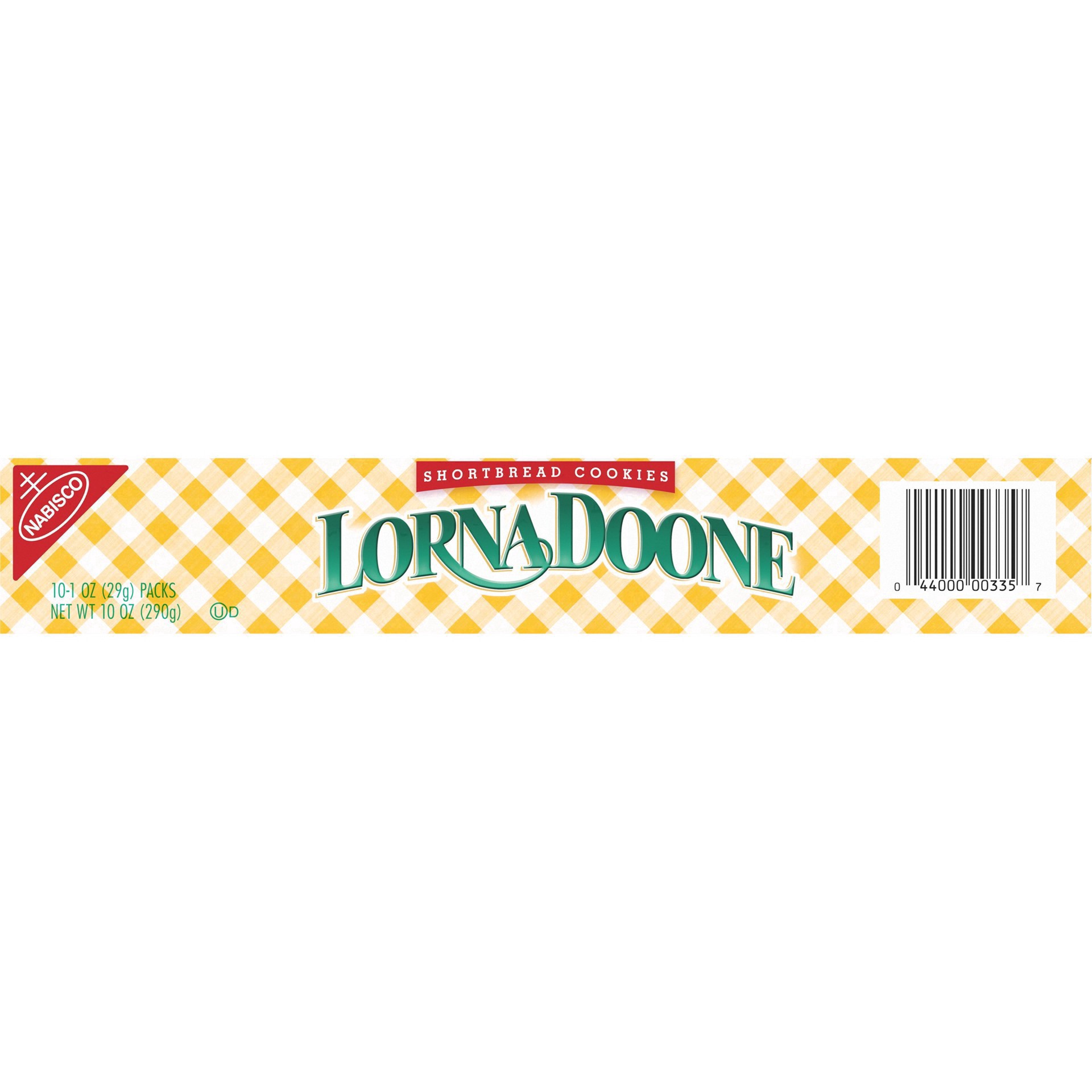 slide 45 of 90, Nabisco Lorna Doone Shortbread Cookies, 10 ct; 1 oz