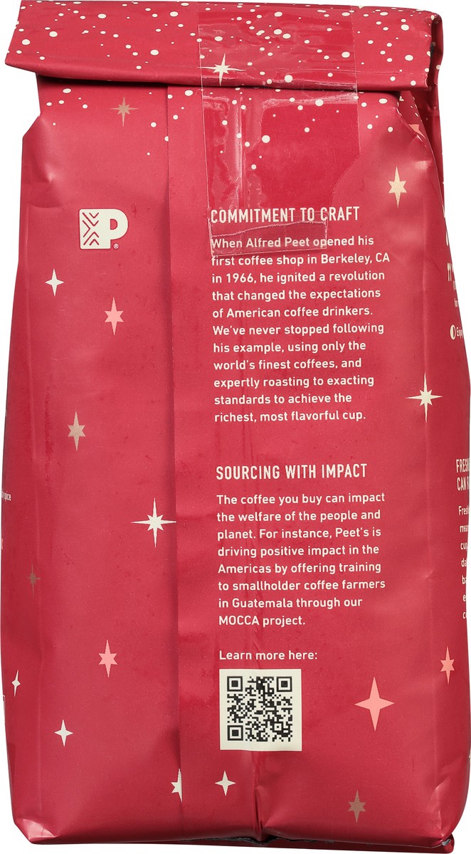 slide 4 of 9, Peet's Coffee, Holiday Blend Dark Roast Whole Bean Coffee - 10oz Bags, 10 oz