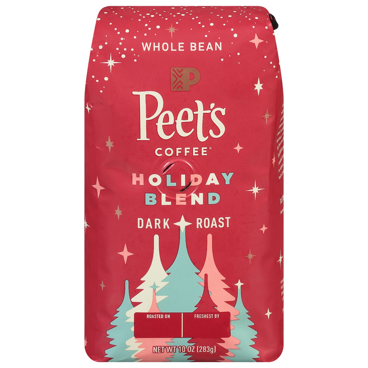 slide 8 of 9, Peet's Coffee, Holiday Blend Dark Roast Whole Bean Coffee - 10oz Bags, 10 oz