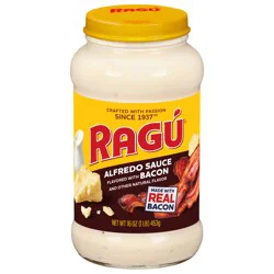 Ragu Flavored with Bacon Alfredo Sauce - 16 oz