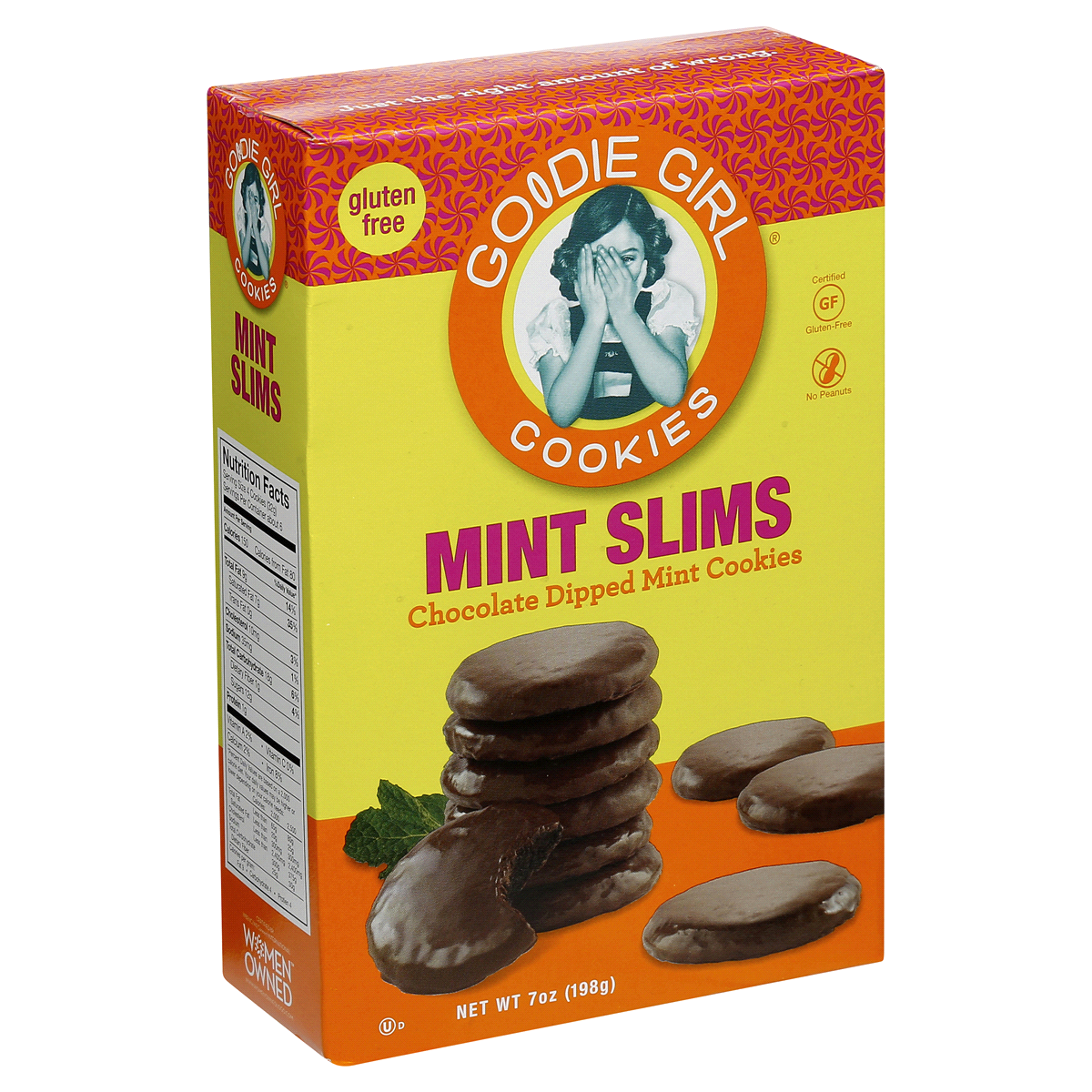 slide 51 of 137, Goodie Girl Fudge Dipped Chocolate Mint Cookies, 7 oz