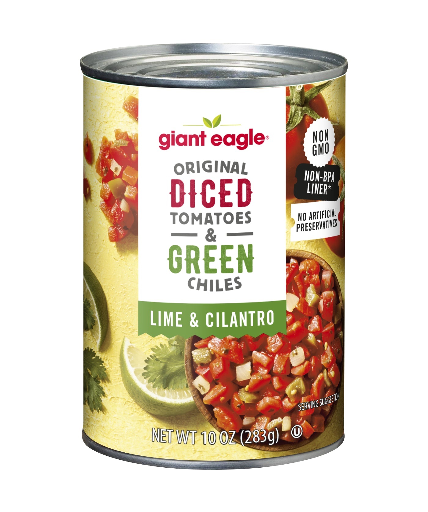 slide 1 of 1, Ge Tomatoe / Green Chil Lm / Celantro - 10 oz, 10 oz