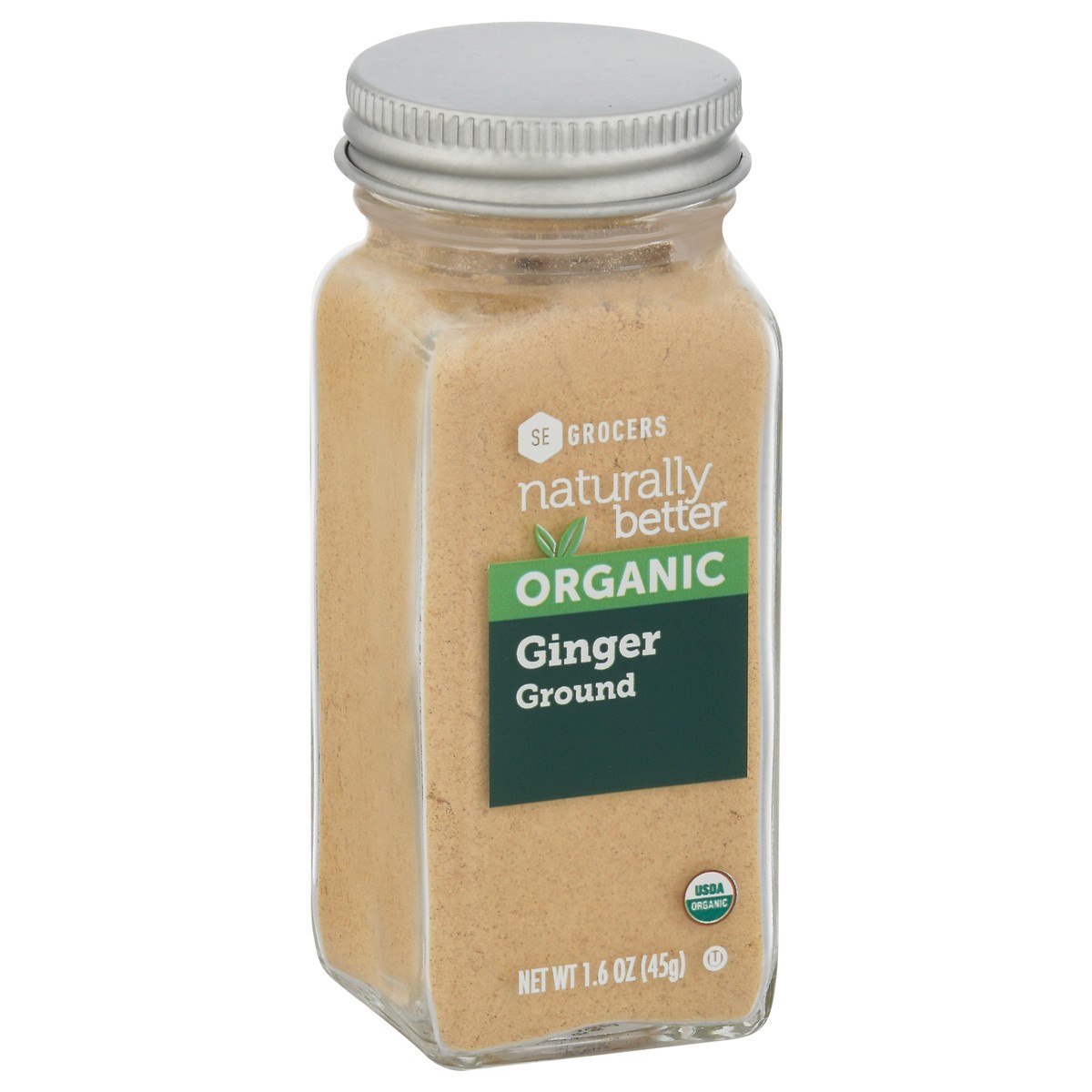 slide 8 of 9, SE Grocers Naturally Better Org Ground Ginger, 1.6 oz