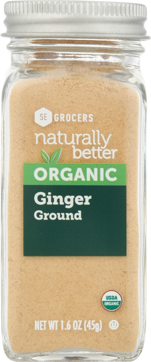 slide 9 of 9, SE Grocers Naturally Better Org Ground Ginger, 1.6 oz