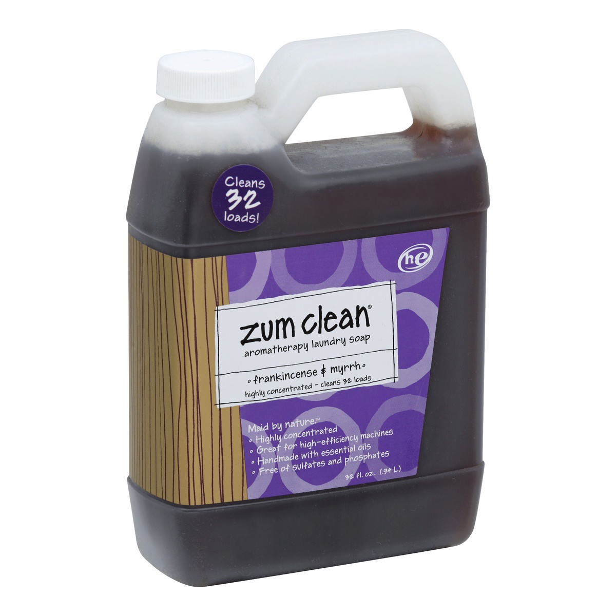 slide 1 of 2, Zum Frankincense & Myrrh Laundry Soap 32 fl oz, 32 fl oz