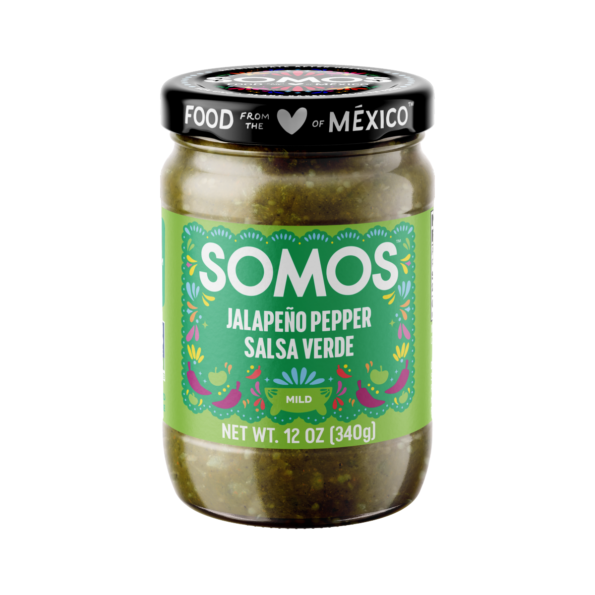 Somos Mild Roasted Tomatillo Jalapeno Salsa 12 oz 12 oz Shipt
