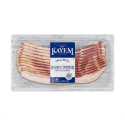 Kayem Double Smoked Thick Cut Bacon 12 oz