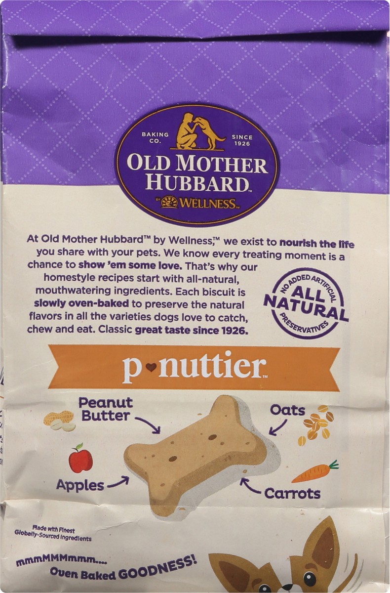 slide 4 of 9, Old Mother Hubbard Oven Baked Mini Pnuttier Dog Biscuit Mini 16 oz, 16 oz