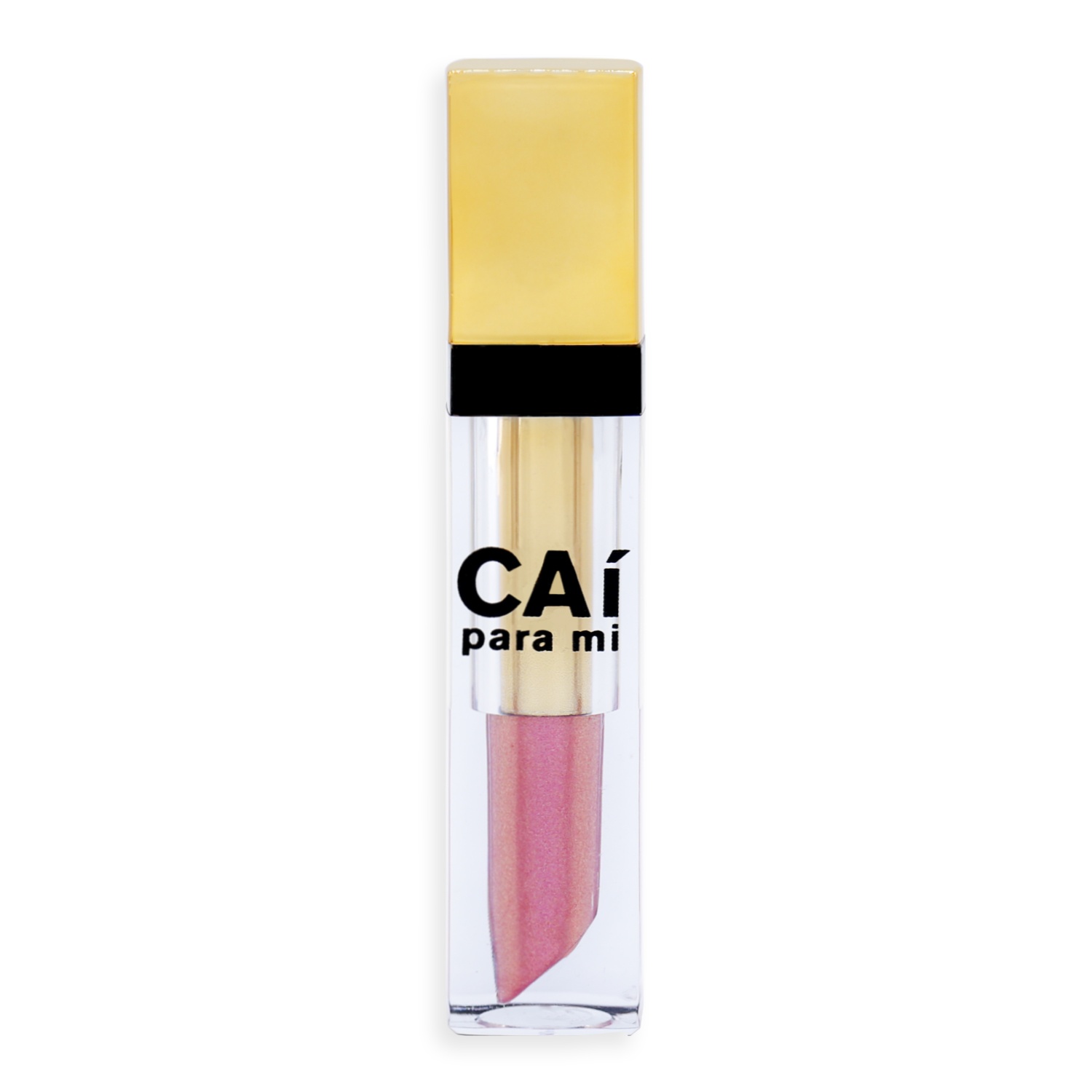 slide 1 of 2, CAI Para Mi Shimmer Lip Lacquer, Pink Lemonade, 0.2 oz
