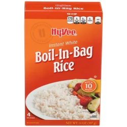 Hy-vee Instant White Boil-in-bag Rice