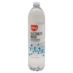 Raley's Distilled Water, Electrolyte Water 1 Ltr
