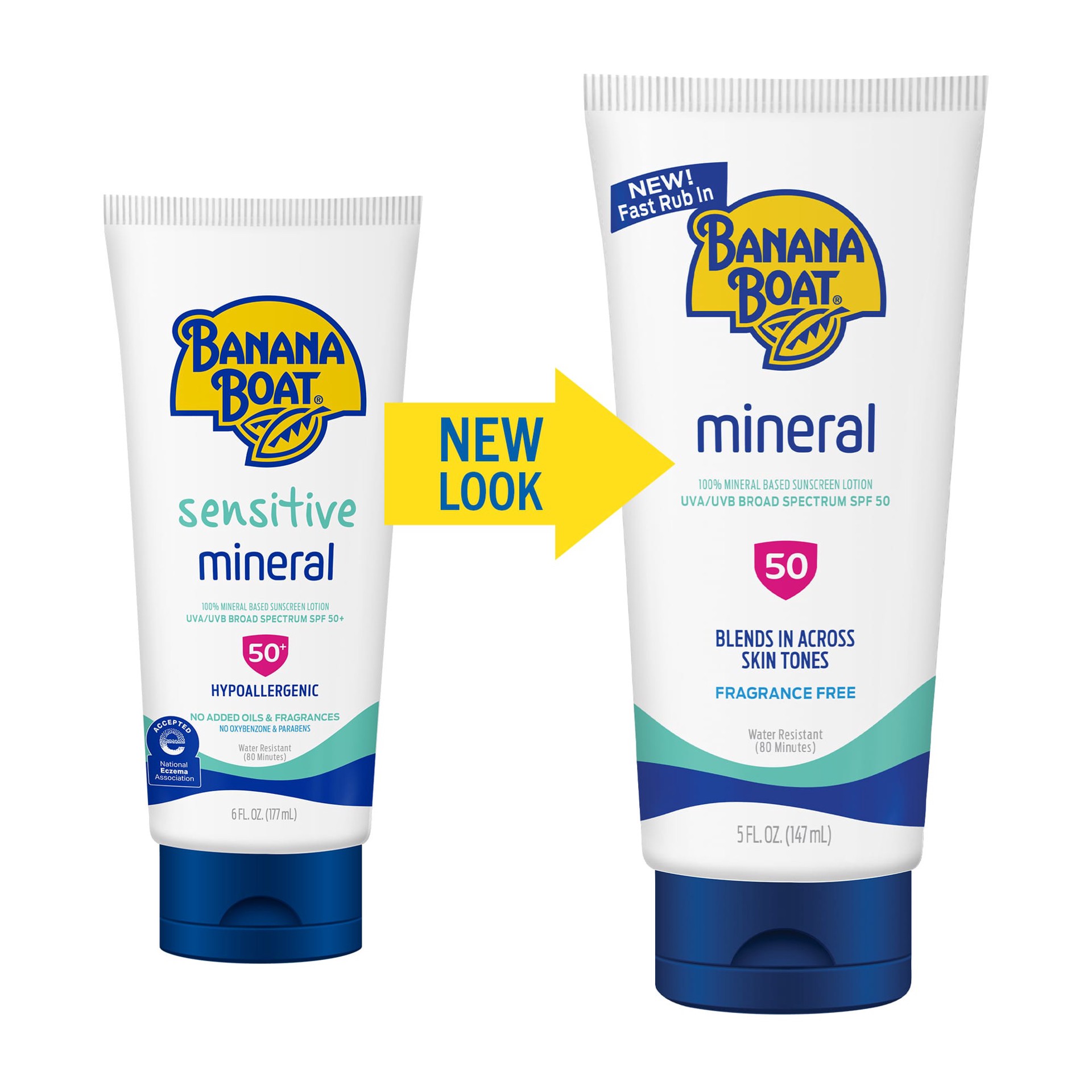 slide 9 of 9, Banana Boat Mineral Lotion 5Oz, 5 oz