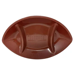 Football Shape Tray Brown