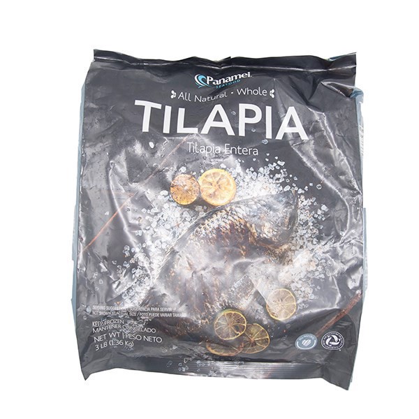 slide 1 of 1, P.A.N. PANAMEI Tilapia Whole Select, 48 ct