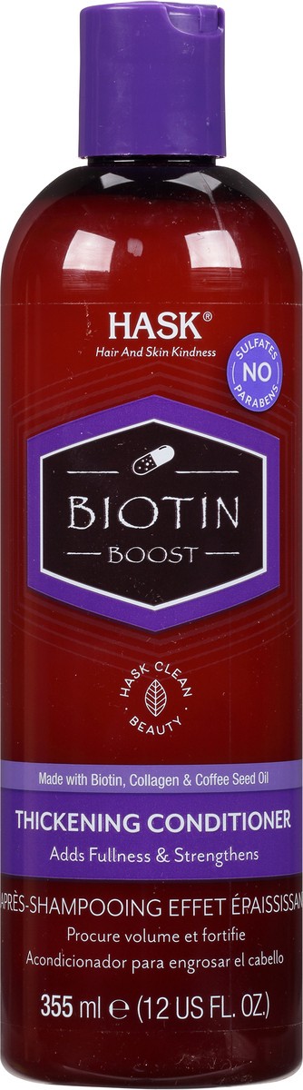 slide 9 of 9, Hask Biotin Boost Thickening Conditioner 12 fl oz, 12 fl oz