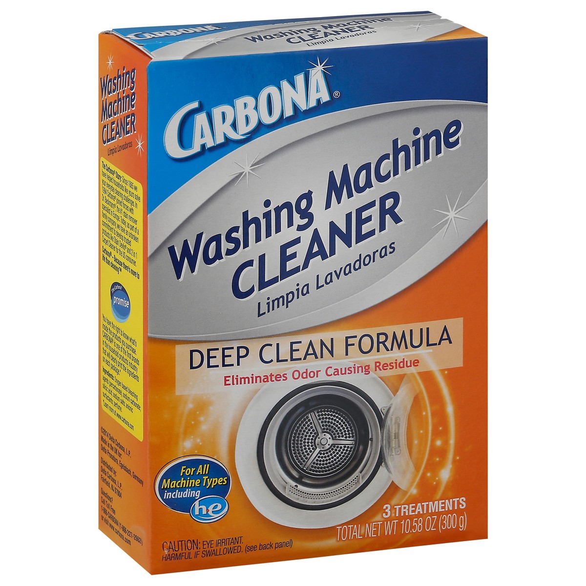 slide 6 of 9, Carbona Washing Machine Cleaner, 10.58 oz