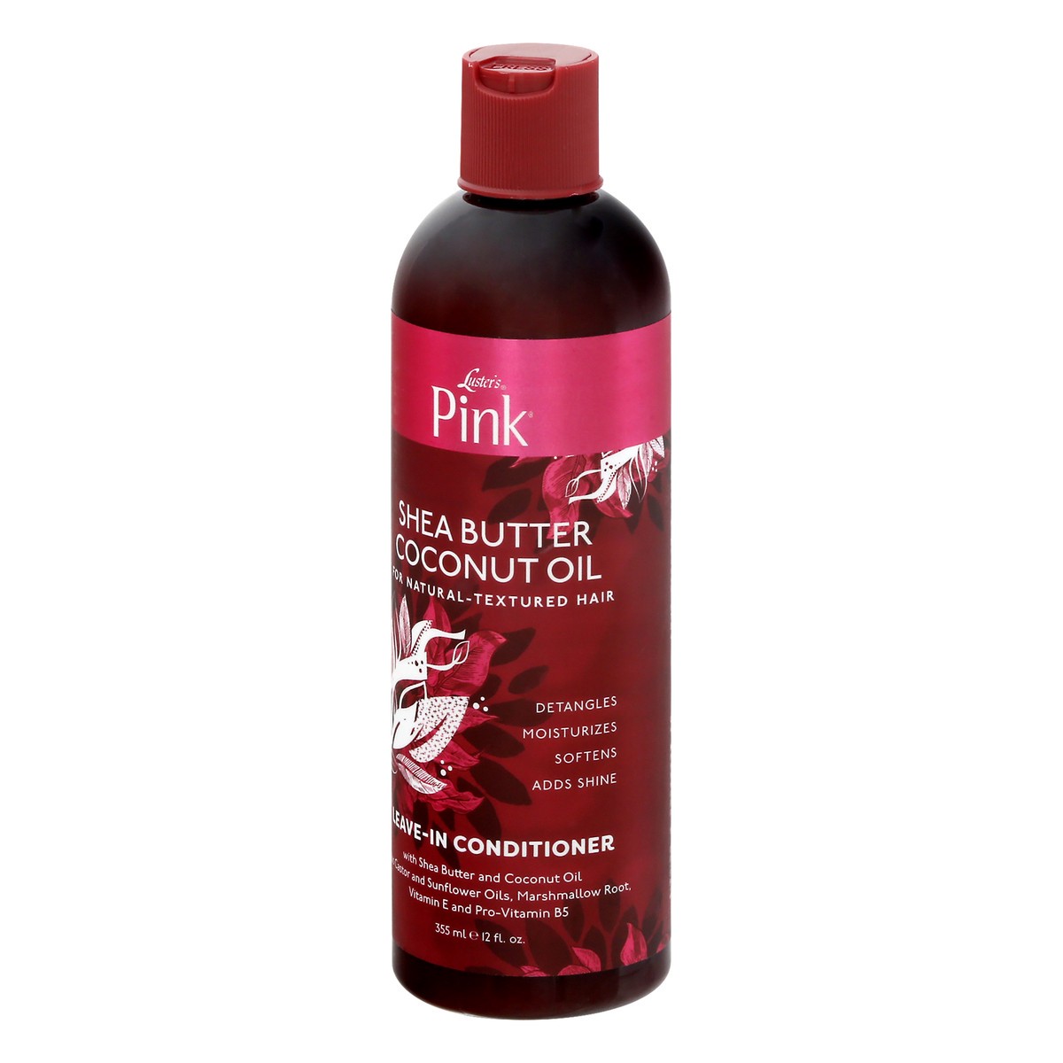 slide 5 of 9, Luster's Pink Shea Butter Coconut Oil Conditioner 355 ml, 355 ml