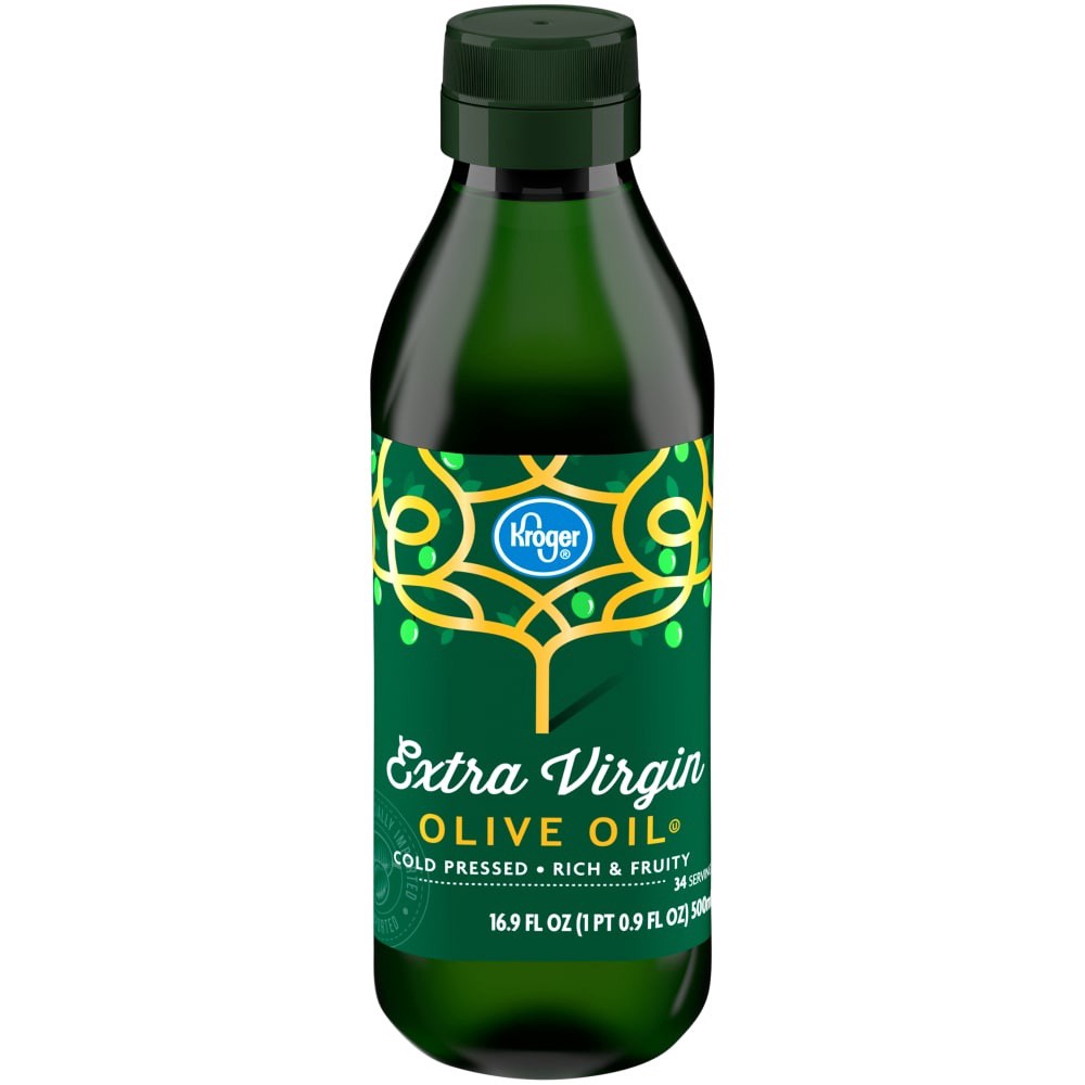 slide 2 of 3, Kroger Extra Virgin Olive Oil, 16.9 fl oz