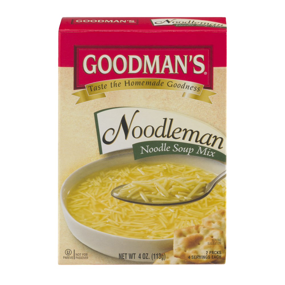 slide 1 of 1, Goodman's Noodle Soup Mix, 4 oz