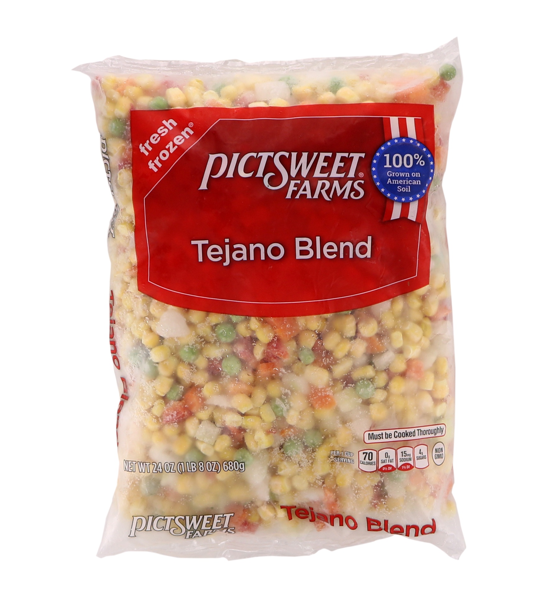 slide 1 of 1, PictSweet Clear Bag Tejano Blend, 24 oz