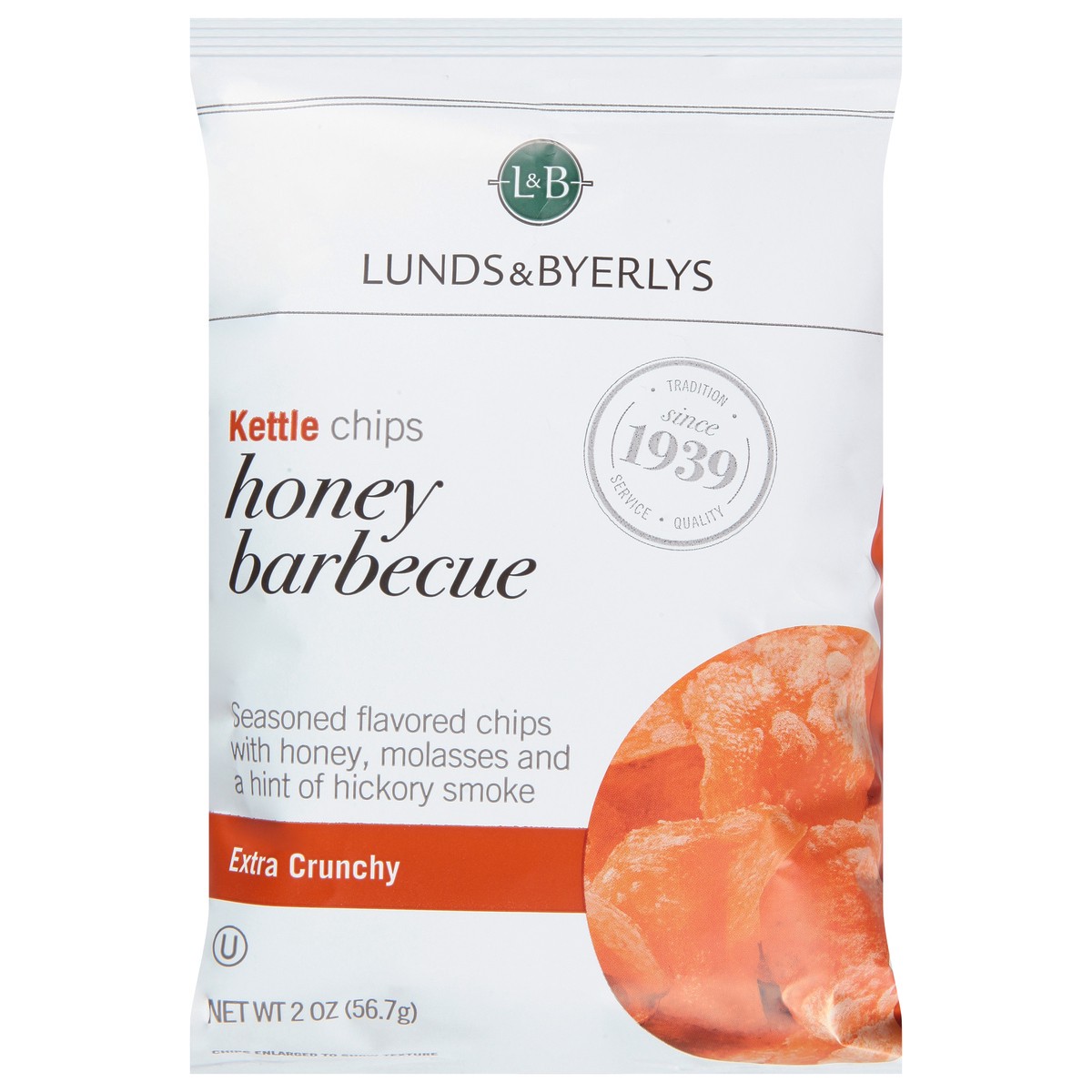slide 5 of 13, Lunds & Byerlys Extra Crunchy Kettle Honey Barbecue Chips 2 oz, 2 oz