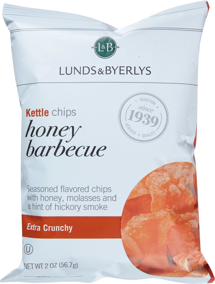 slide 7 of 13, Lunds & Byerlys Extra Crunchy Kettle Honey Barbecue Chips 2 oz, 2 oz