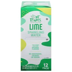 Harris Teeter Traders Lime Sparkling Wate