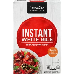 Essential Everyday Instant White Rice - 28 oz