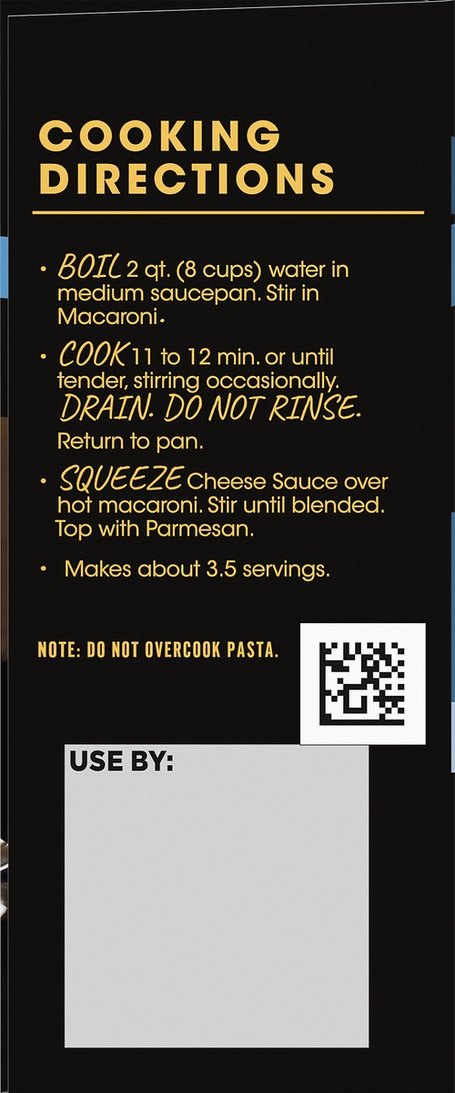 slide 14 of 14, Cracker Barrel Parmesan White Cheddar Macaroni and Cheese Dinner, 12 oz Box, 12 oz