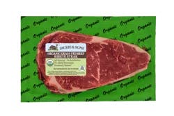 Jackie & Sons Organic Beef Grass-Fed Ribeye Steak